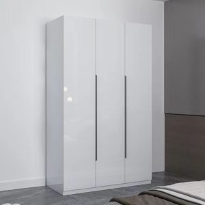 Sammy 3 Door Wardrobe White MW3GA