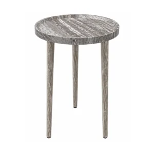 Modern Round Wooden Side Table